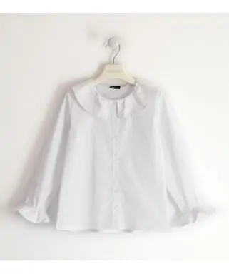 Блузка, Цвет: Белый, Размер: 152