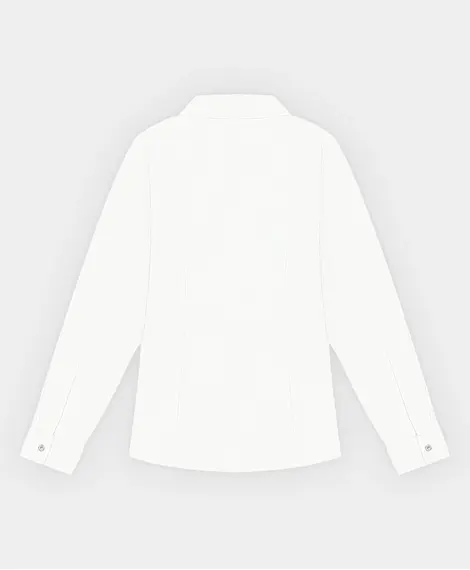 Блузка, Цвет: Белый, Размер: 146, изображение 7