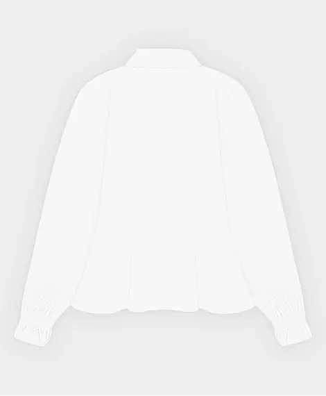 Блузка, Цвет: Белый, Размер: 152, изображение 6
